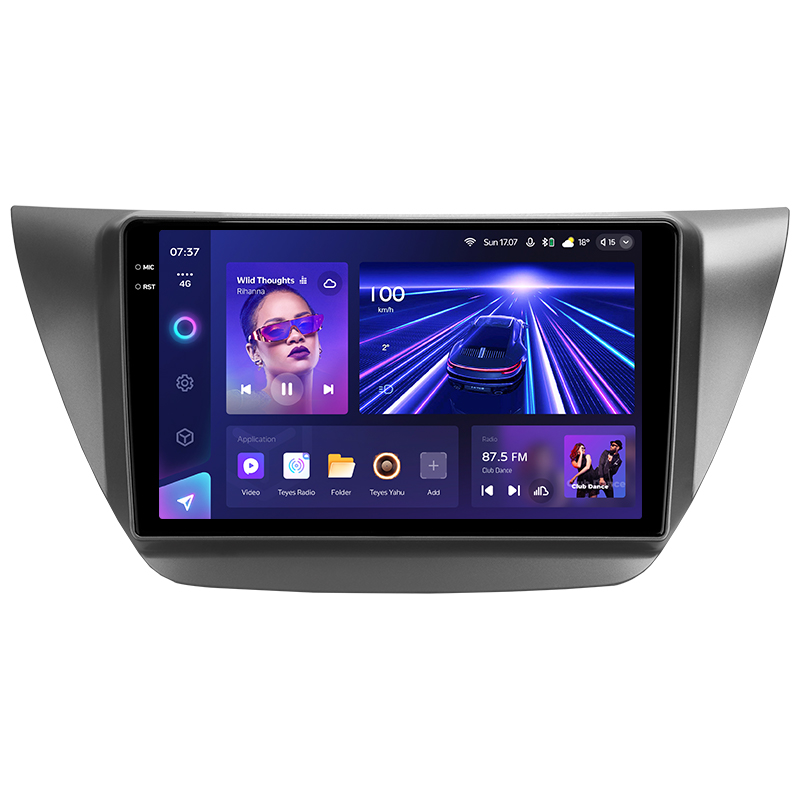 Android head unit Teyes CC3 6+128 Gb Mitsubishi Lancer 9 CS 2000-2010 9" 2k