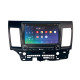 Android head unit SIGMA X9432 ANDROID 10 4+32 Gb 4G DSP Mitsubishi Lancer 10 CY 2007-2012 with buttons 9"