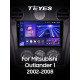Android head unit Teyes CC3 4+64 Gb Mitsubishi Outlander 1 2002-2008 (F1) 9" 2k