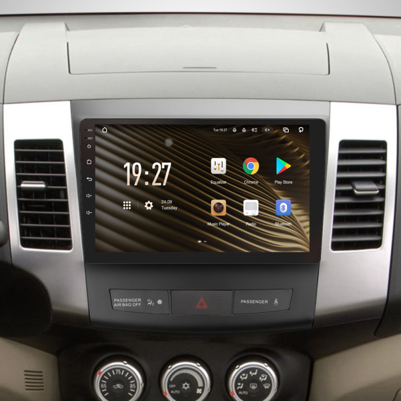 Android head unit SIGMA S9432 ANDROID 10 4+32 Gb 4G DSP Mitsubishi Outlander 2 CW0W 2005-2013 / Citroen C-Crosser 1 2007-2013 / Peugeot 4007 2007(B) 9"