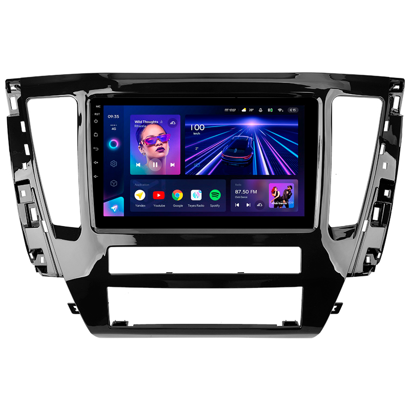 Android head unit Teyes CC3 4+32 Gb Mitsubishi Pajero Sport 3 2020-2021 9"