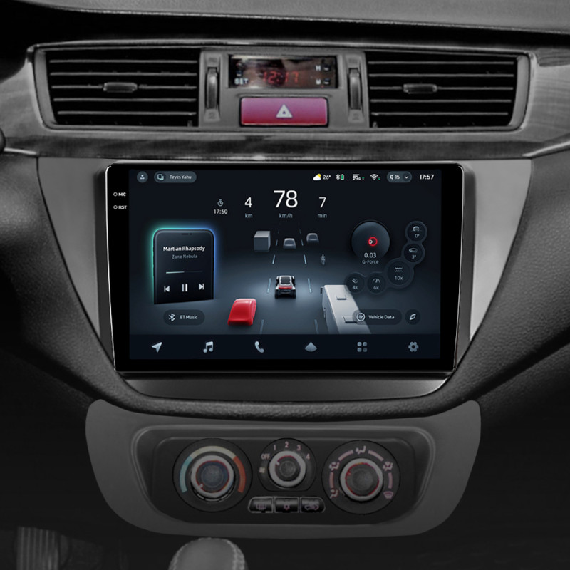 Android head unit Teyes CC4 Pro 8+128 Gb Mitsubishi Lancer 9 CS 2000-2010 9" 2k