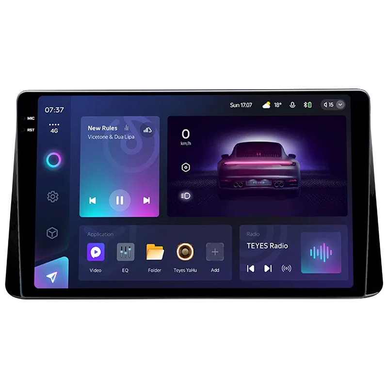 Android head unit Teyes CC3 4+64 Gb Mitsubishi Eclipse Cross 1 2017-2021 (F2) 10" 2k
