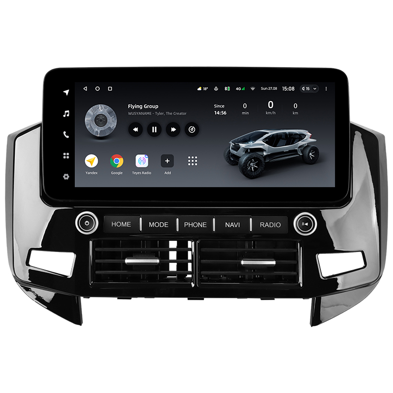 Android head unit Teyes LUX ONE 4+32 Gb Mitsubishi Pajero 4 V80 V90 2006-2024 (C) 12.3" (L3)
