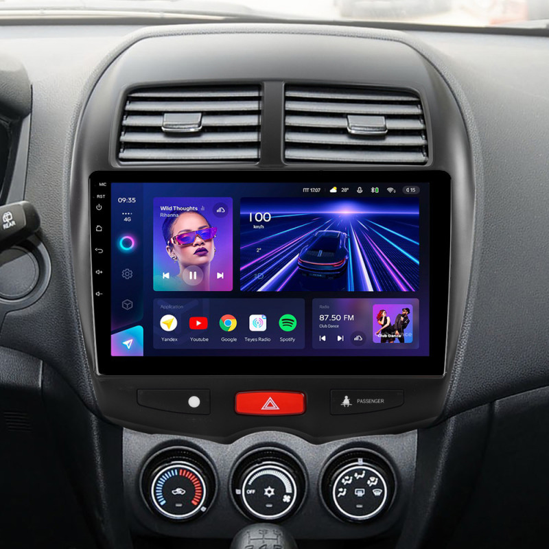 Android head unit Teyes CC3 4+32 Gb Mitsubishi ASX 1 2010-2016 (A) 10"