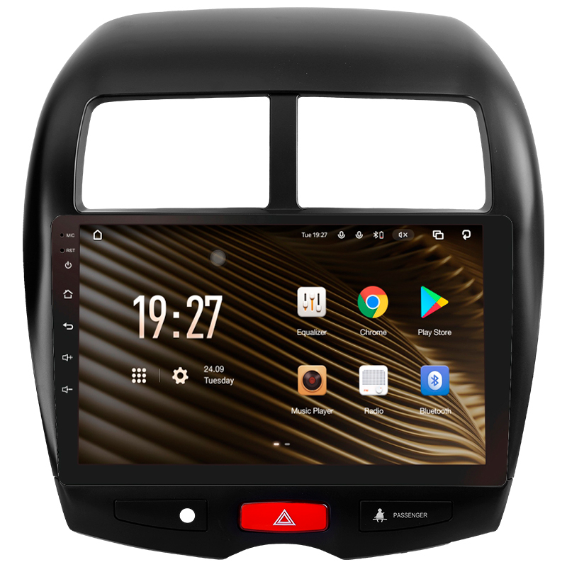 Android head unit SIGMA S10432 ANDROID 10 4+32 Gb 4G DSP Mitsubishi ASX 1 2010-2016 (B) 10"