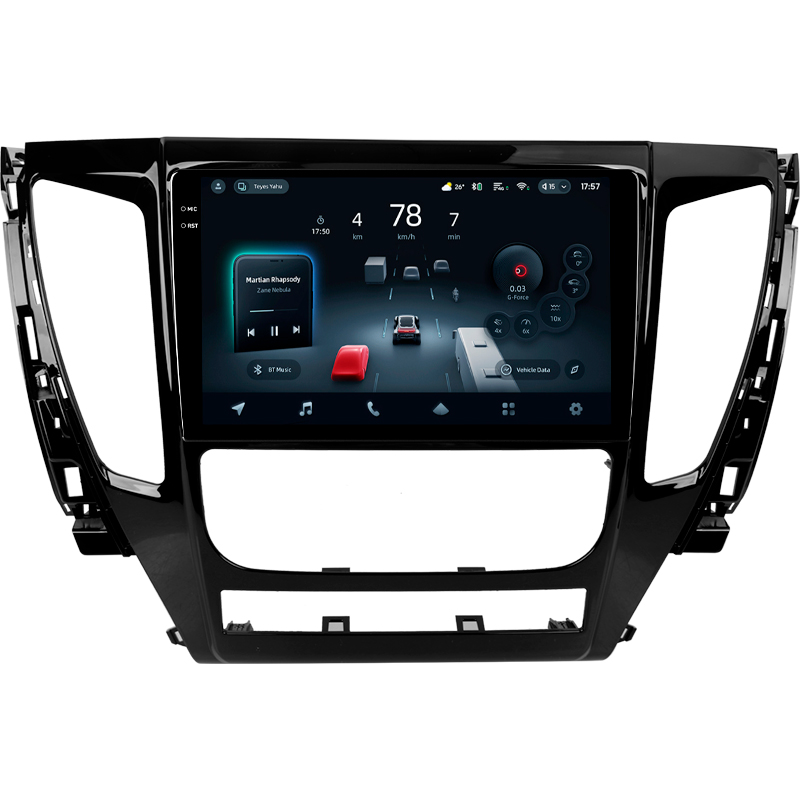 Android head unit Teyes CC4 Pro 12+256 Gb Mitsubishi Pajero Sport 3 2016-2018 9" 2k