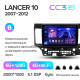 Android head unit Teyes CC3 6+128 Gb with 360° surround view° Mitsubishi Lancer 10 CY 2007-2012 (B) 10" 2k