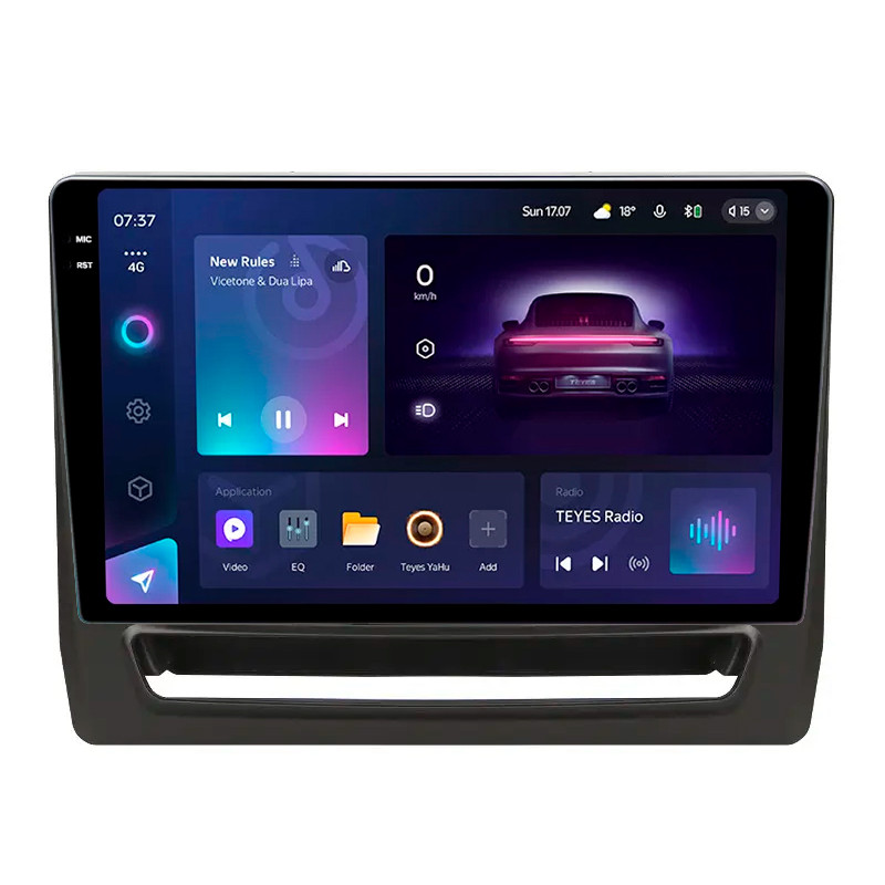 Android head unit Teyes CC3 6+128 Gb Mitsubishi ASX 2020+ Black 10" 2k