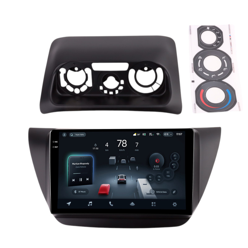 Android head unit Teyes CC4 Pro 12+256 Gb Mitsubishi LANCER IX GLX 2006-2010 Black 9" 2k