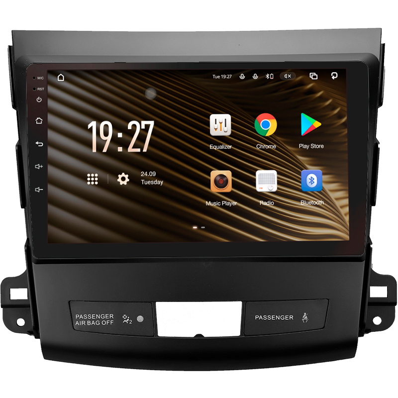 Android head unit SIGMA S9432 ANDROID 10 4+32 Gb 4G DSP Mitsubishi Outlander 2 CW0W 2005-2013 / Citroen C-Crosser 1 2007-2013 / Peugeot 4007 2007(B) 9"