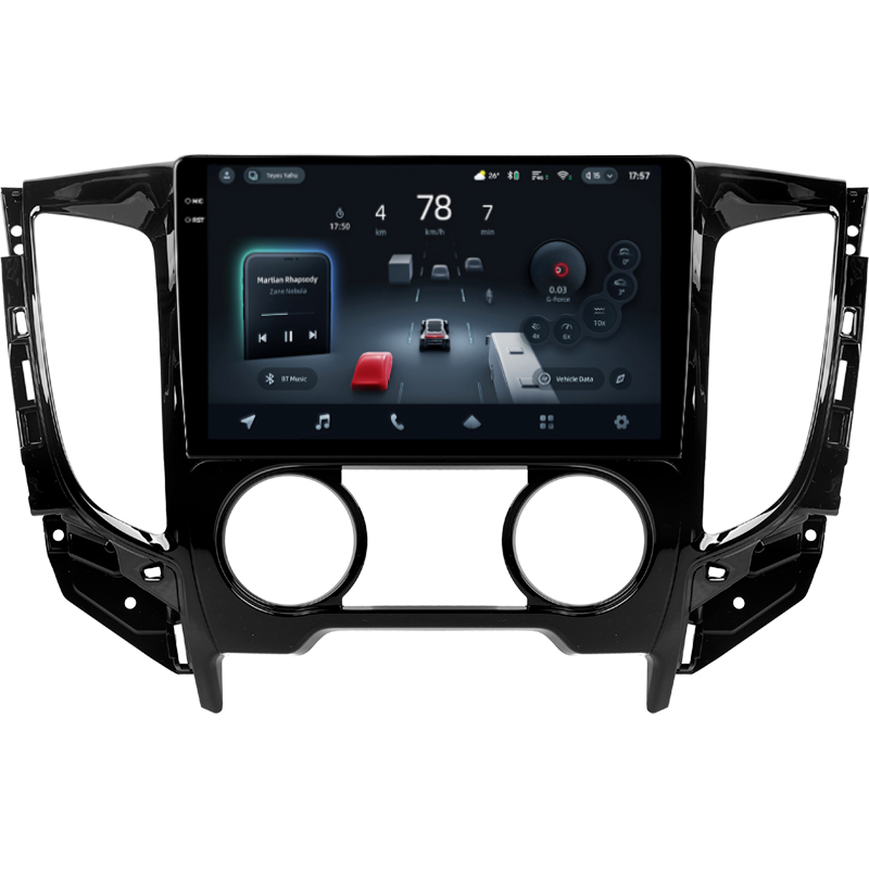 Android head unit Teyes CC4 Pro 12+256 Gb Mitsubishi L200 5 (F2) (Automatic air conditioning) 2015-2019 9" 2k