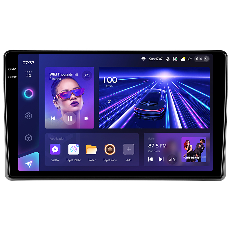Android head unit Teyes CC3 6+128 Gb Mitsubishi L200 5 2018-2020 (F1) 9" 2k