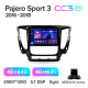 Android head unit Teyes CC3 4+64 Gb Mitsubishi Pajero Sport 3 2016-2018 9" 2k