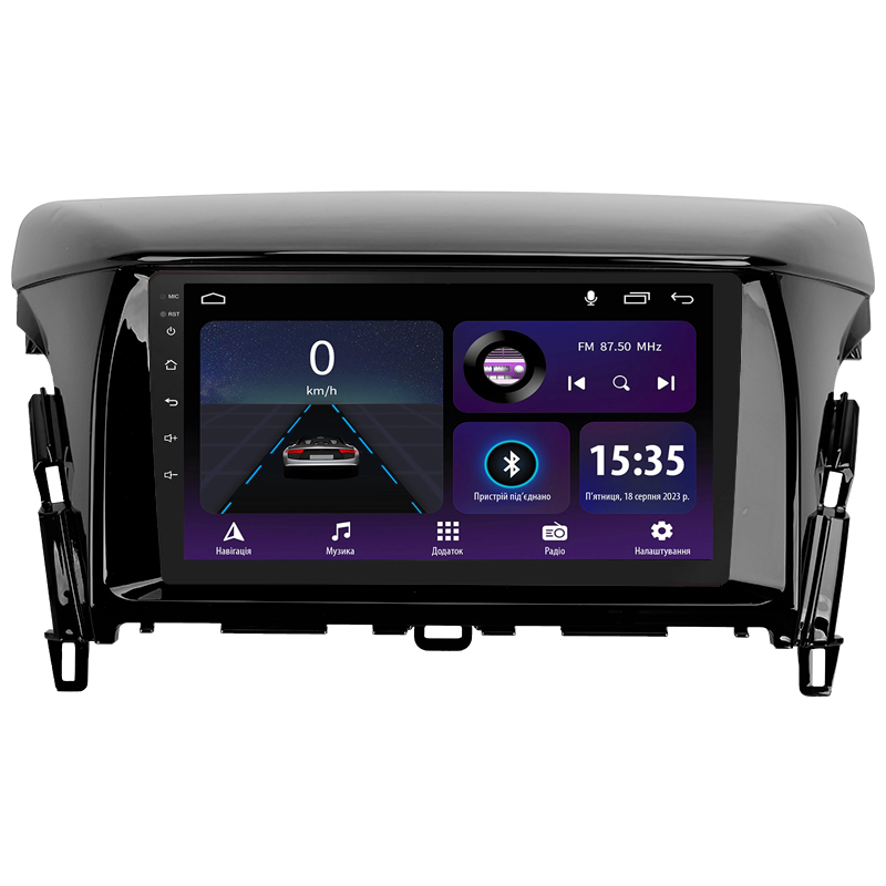 Android head unit SIGMA E9232 ANDROID 10 2+32 Gb Mitsubishi Eclipse Cross 1 2017-2021 (F1) 9"