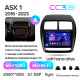 Android head unit Teyes CC3 6+128 Gb with 360° surround view° Mitsubishi ASX 1 (Left hand drive) 2016-2023 (A) 9" 2k