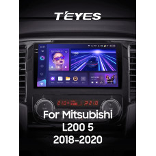 Android head unit Teyes CC3 4+32 Gb Mitsubishi L200 5 2018-2020 (F1) 9" 2k