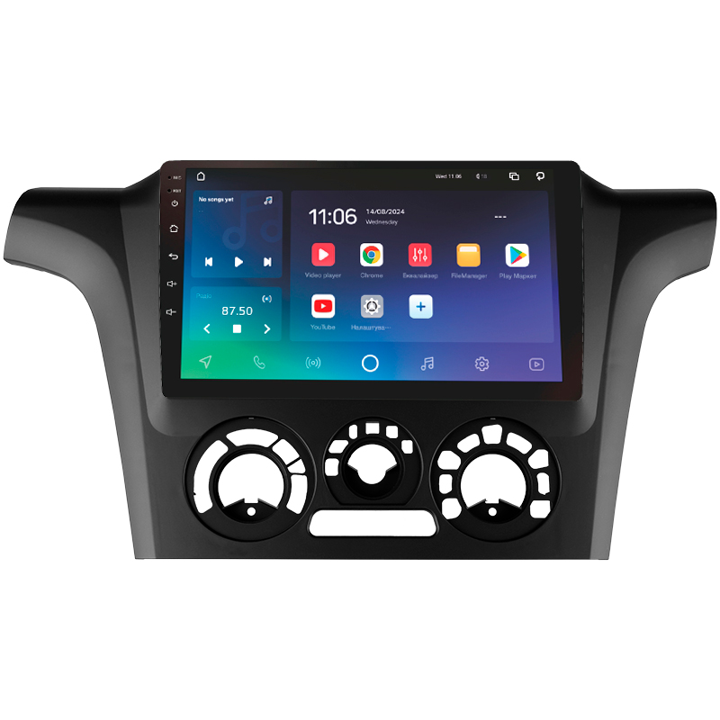 Android head unit SIGMA PRO 9464 ANDROID 10 4+64 Gb 4G DSP Mitsubishi Outlander 1 2002-2008 (F1) 9"