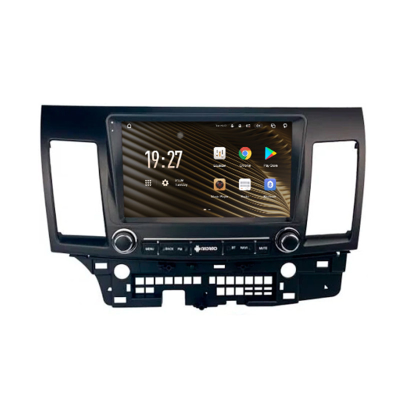 Android head unit SIGMA S9432 ANDROID 10 4+32 Gb 4G DSP Mitsubishi Lancer 10 CY 2007-2012 with buttons 9"