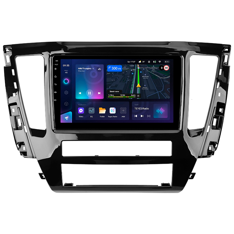 Android head unit Teyes CC3L 4+32 Gb Mitsubishi Pajero Sport 3 2020-2021 9"