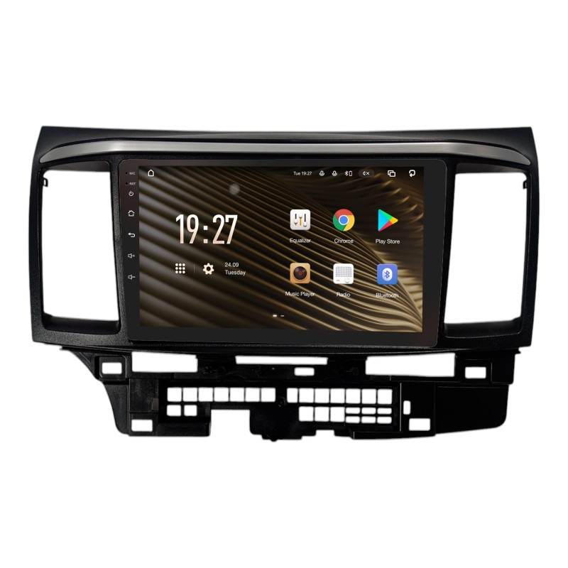 Android head unit SIGMA S9432 ANDROID 10 4+32 Gb 4G DSP Mitsubishi LANCER 2010-2016 9"