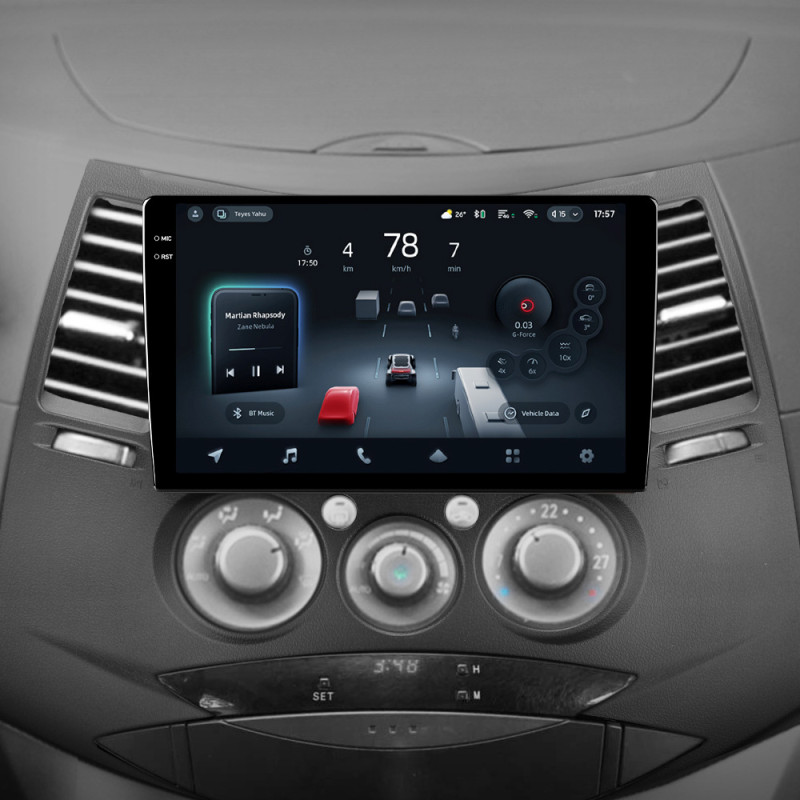 Android head unit Teyes CC4 Pro 8+128 Gb Mitsubishi Grandis 1 2003-2011 (F2) 9" 2k
