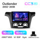 Android head unit Teyes CC3 4+32 Gb Mitsubishi Outlander 1 2002-2008 (F1) 9" 2k