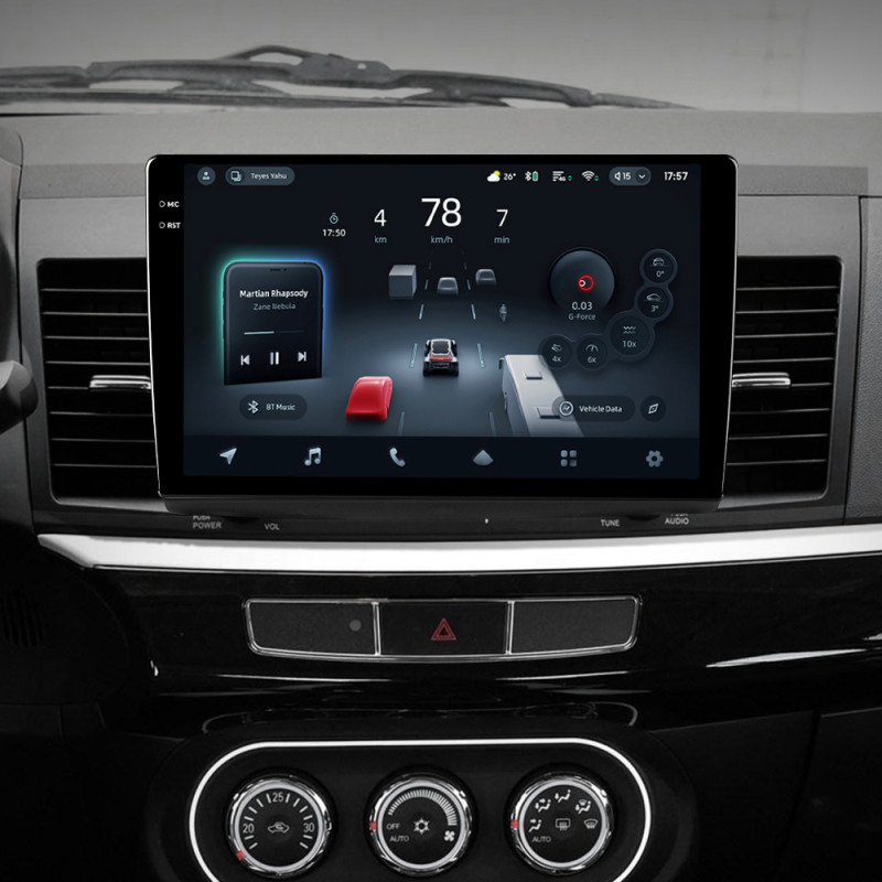 Android head unit Teyes CC4 Pro 12+256 Gb Mitsubishi Lancer 10 CY 2007-2012 (A) 10" 2k