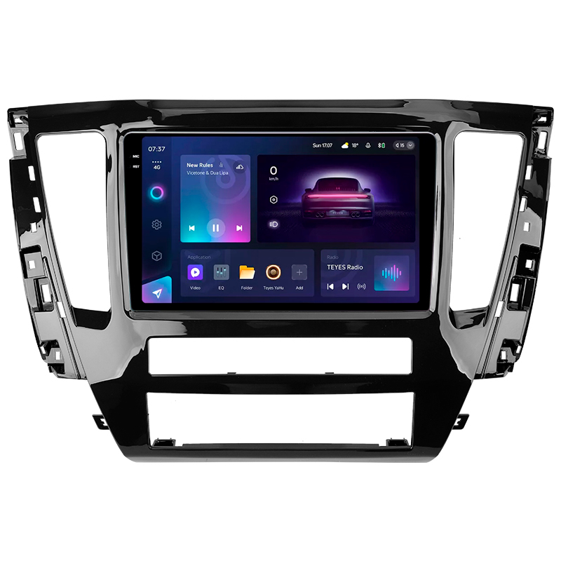 Android head unit Teyes CC3 6+128 Gb Mitsubishi Pajero Sport 3 2020-2021 9" 2k