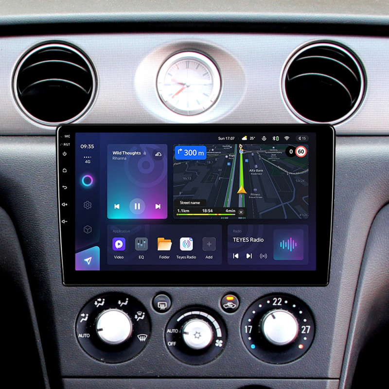 Android head unit Teyes CC3L 4+64 Gb Mitsubishi Outlander 1 2002-2008 (F2) 9"