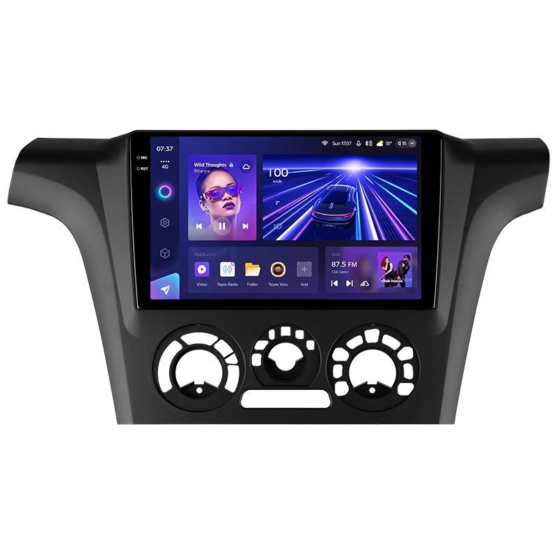 Android head unit Teyes CC3 6+128 Gb Mitsubishi Outlander 1 2002-2008 (F1) 9" 2k