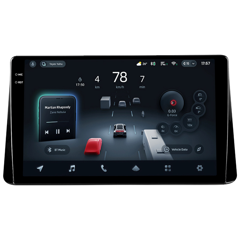 Štátní magnetofon Teyes CC4 Pro 8+128 GB pro Mitsubishi Eclipse Cross 1 (2017–2021, F2), 10