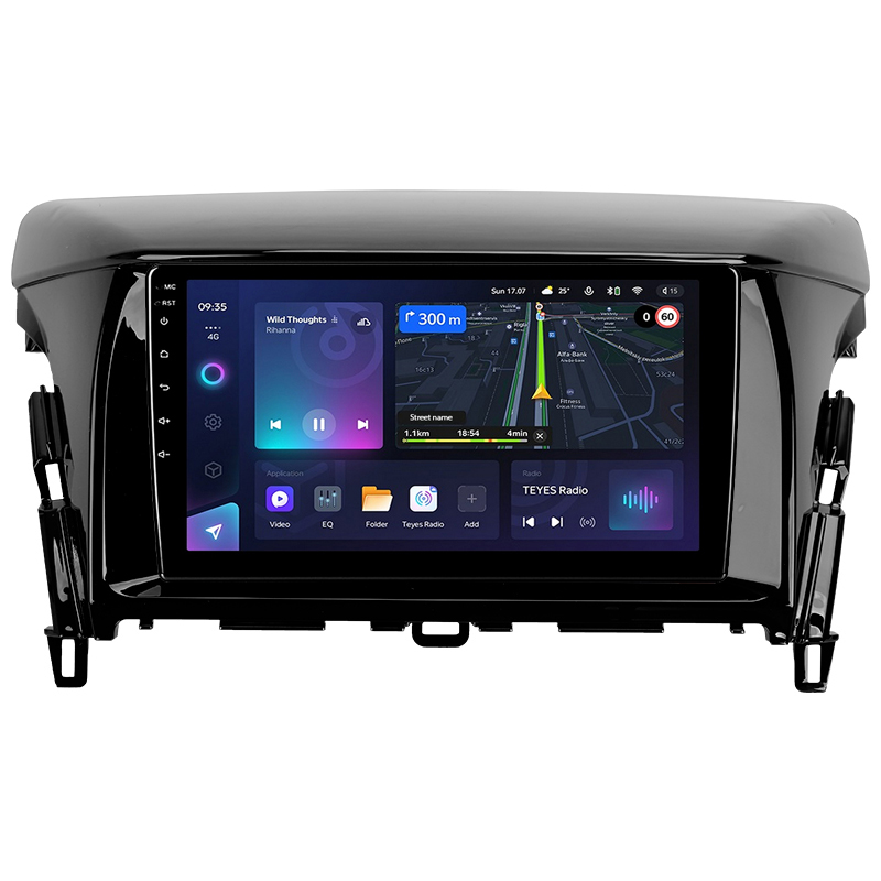 Android head unit Teyes CC3L 4+64 Gb Mitsubishi Eclipse Cross 1 2017-2021 (F1) 9"