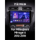 Android head unit Teyes CC3 4+64 Gb Mitsubishi Mirage 6 2012-2018 9" 2k