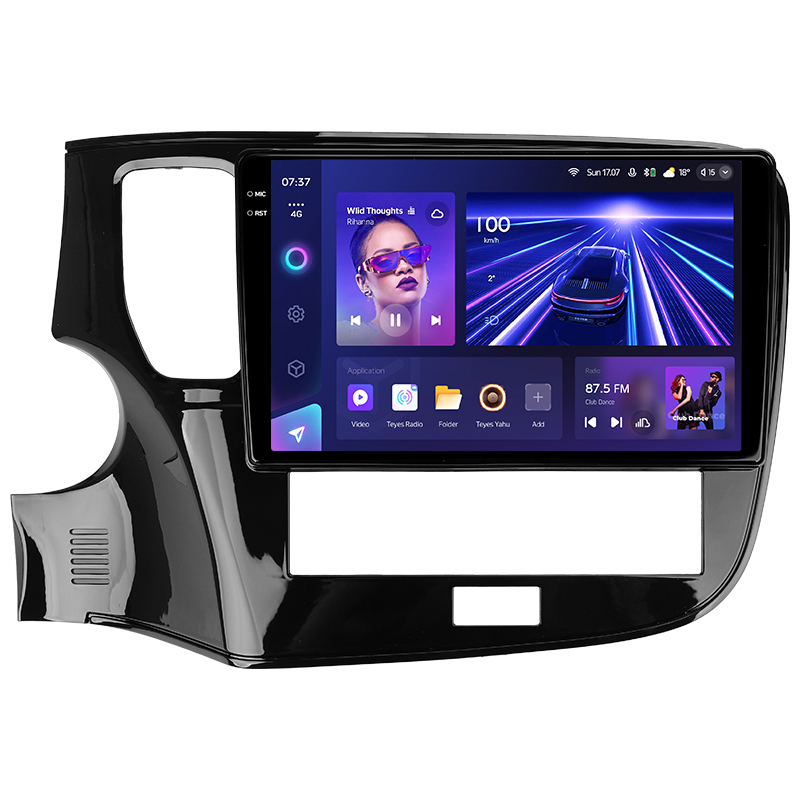 Štátní magnetofon Teyes CC3 4+64 GB pro Mitsubishi Outlander 3 GF0W/GG0W (1 DIN) (2012–2018, verze B), 10