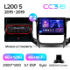 Android head unit Teyes CC3 6+128 Gb Mitsubishi L200 5 (F1) (Manual air conditioning) 2015-2019 9" 2k
