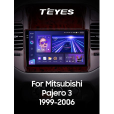 Android head unit Teyes CC3 4+32 Gb Mitsubishi Pajero 3 V70 V60 1999-2006 (brown) 9" 2k