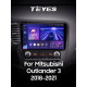 Android head unit Teyes CC3 6+128 Gb with 360° surround view° Mitsubishi Outlander 3 III GF0W GF0W GG0W 2018 - 2021 10" 2k