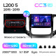 Android head unit Teyes CC3 6+128 Gb with 360° surround view° Mitsubishi L200 5 (F1) (Manual air conditioning) 2015-2019 9" 2k