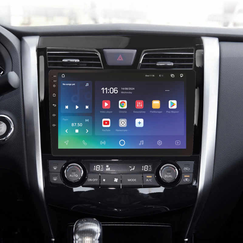 Android head unit SIGMA X10432 ANDROID 10 4+32 Gb 4G DSP Nissan Teana J33 2013-2015 (AB) 10"