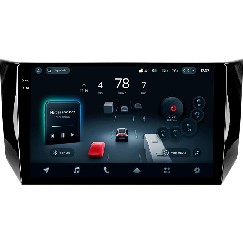 Android head unit Teyes CC4 Pro 12+256 Gb Nissan Sentra B17 2012-2017 10" 2k