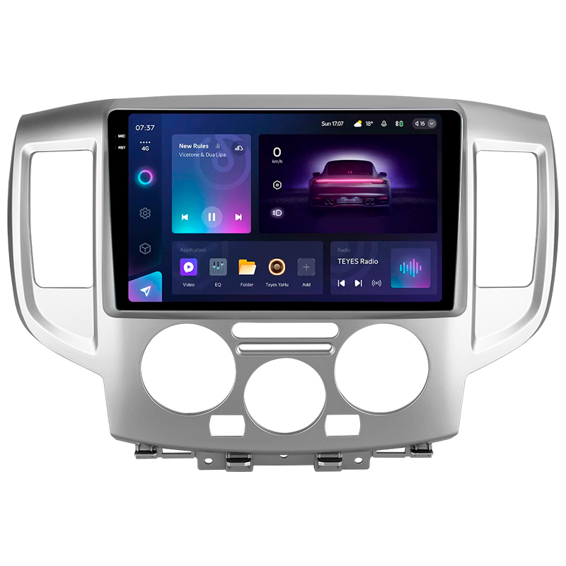 Android head unit Teyes CC3 4+64 Gb Nissan NV200 M20 2009-2023 9" 2k