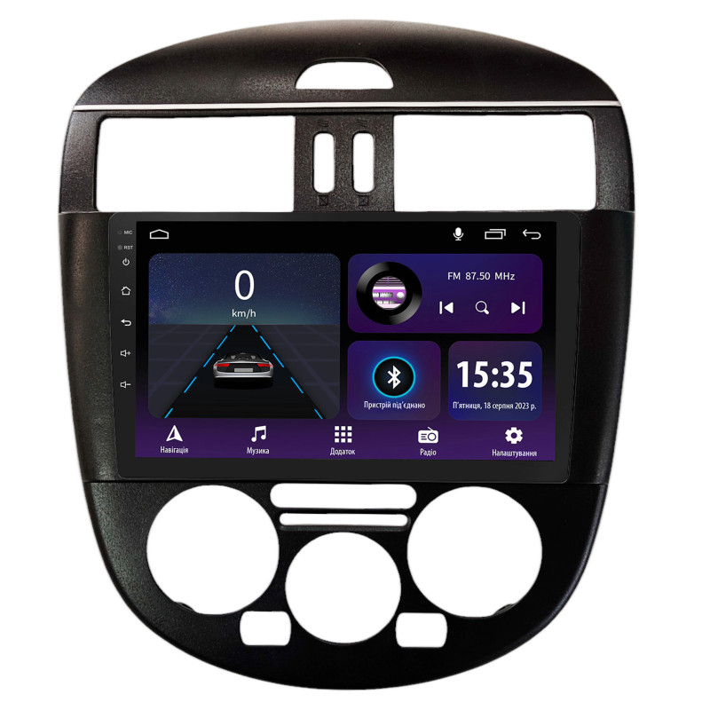 Android head unit SIGMA E10232 ANDROID 10 2+32 Gb Nissan TIIDA 2011-2015 MT AC 10"