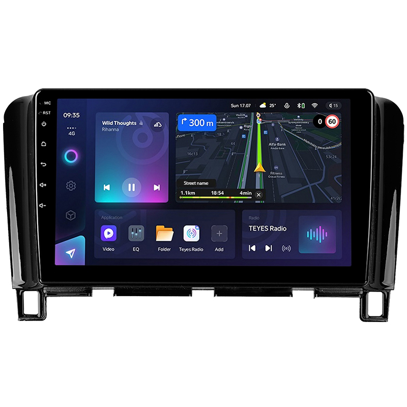 Android head unit Teyes CC3L 4+64 Gb Nissan Serena 4 C26 2010-2016 9"