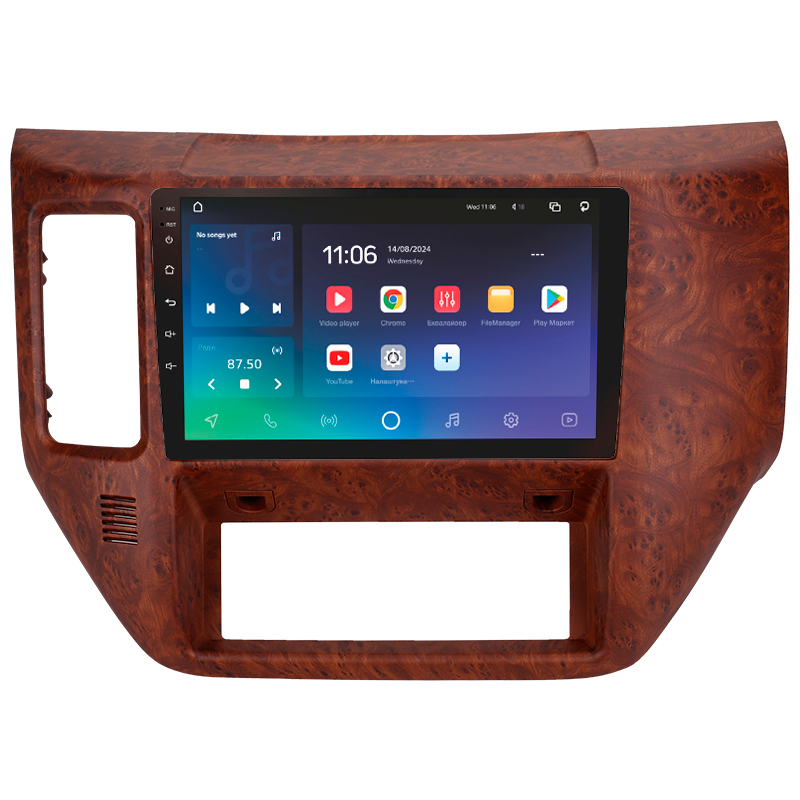 Android head unit SIGMA X9432 ANDROID 10 4+32 Gb 4G DSP Nissan Patrol V 5 Y61 2004-2021 (F3) 9"