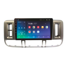 Android head unit SIGMA X9432 ANDROID 10 4+32 Gb 4G DSP Nissan X-TRAIL 2006 Sliver 9"