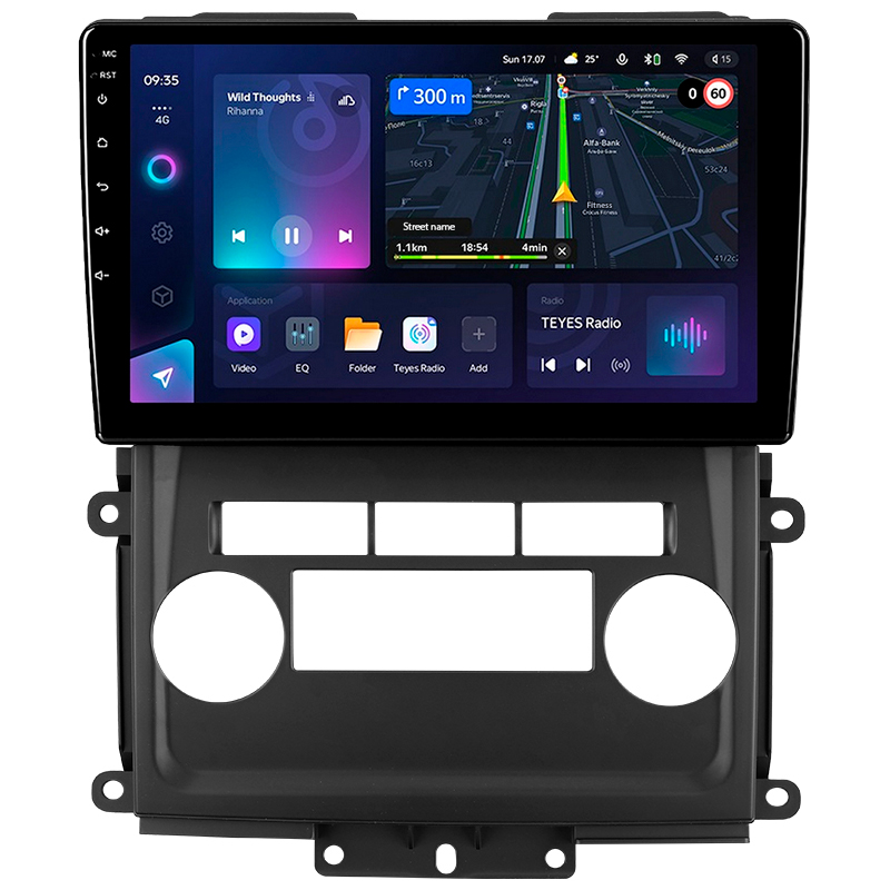 Android head unit Teyes CC3L 4+64 Gb Nissan Frontier 2009-2012 For Nissan Xterra 2 N50 2008-2015 10"