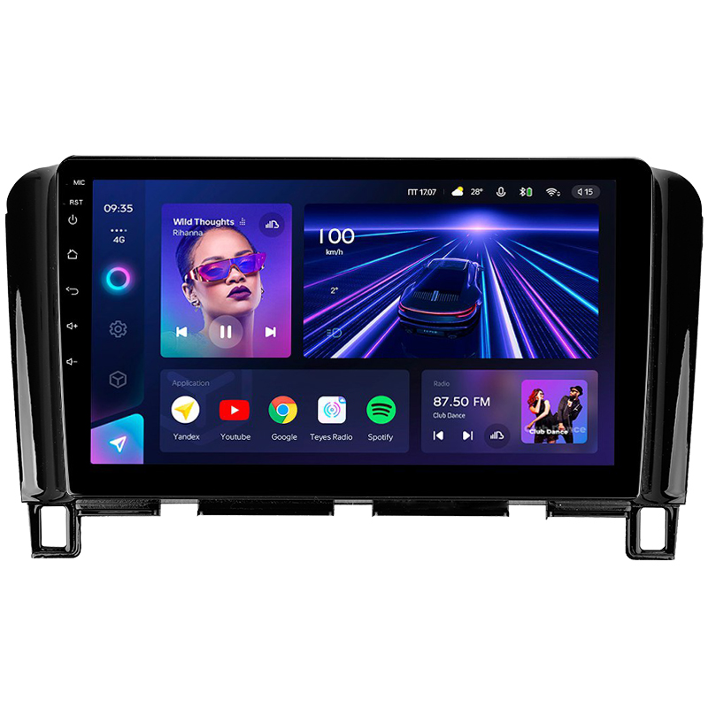 Android head unit Teyes CC3 4+32 Gb Nissan Serena 4 C26 2010-2016 9"