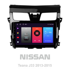 Android head unit SIGMA F10216 ANDROID 10 2+32 Gb Nissan Teana J33 2013-2015 (AB) 10"