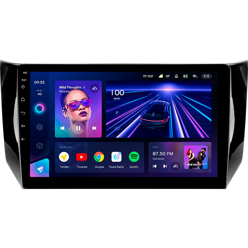 Android head unit Teyes CC3 4+32 Gb Nissan Sentra B17 2012-2017 10"